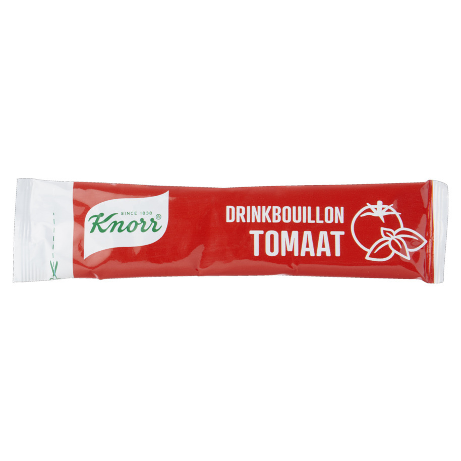 Drinkbouillon tomaat, vegetarisch Merk: Knorr